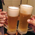 Niigata Niku To Kaisen Gojusshu No Jizake Tsurumaru - 先ずは生ビールで　(*´∀｀)ﾉ凵☆凵ヽ(´∀｀*)ｶﾝﾊﾟｰｲ!!