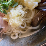 手延べうどん 粉縒 - 手延べうどん、アップ！