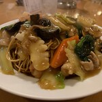 南海飯店 - かたい焼ソバ