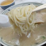 らーめん もとむら - 麺アップ