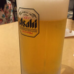 四季レストラン 旬彩 - 生ビール大 通常価格650円 会員価格620円