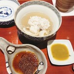 銀座 しのはら - 鱧と鮑