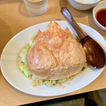 中華飯店 キンサン - こぼれ蟹レタス炒飯