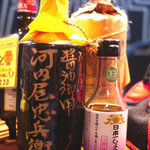 麺や而今 - 中華そば用の河内屋忠兵衛の醤油