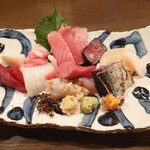 山海づくし勝也 - 刺身盛合せ