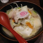 えび豚骨拉麺 春樹 - 野菜たっぷり塩タンメン