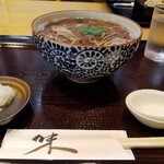 手打ち蕎麦 杜若 - かけそば小 650円