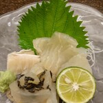 設楽 - 2008刺身ヒラメ