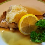 hide’s dining 遊 - 下鮭のムニエル。やっぱ釣ってきた奴は一味違うのだよー