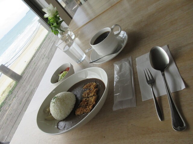 景色だけじゃない 絶品 くじらカツカレー By 風待草 ビートカフェ Beat Cafe 綾羅木 カフェ 食べログ 景色だけじゃない 絶品 くじらカツカレー By 風待草 ビートカフェ Beat Cafe 綾羅木 カフェ 食べログ