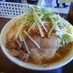 麺屋 歩夢 - ネギ小ラーメン ヤサイニンニクアブラ