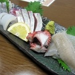 季節料理 藤原 - 刺身盛合せ