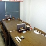 季節料理 藤原 - 2階は8人まで利用できます