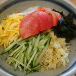 手打ち蕎麦 い志い - 冷やしたぬき蕎麦（１，０５０円）