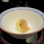 鳥田中 - 無花果と八丁味噌のアイスクリーム