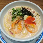 Jolly Pasta - エビの明太子クリームスープパスタ