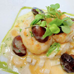 シャトー　ラ・パルム・ドール - 市場からの海鮮料理
      素材に合わせた調理法とソースで