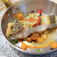 シャトー　ラ・パルム・ドール - はじまりの一皿
                      黒鯛