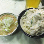Fukushimaya - ポテトサラダ、煮込み（小）