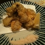 地鶏の天ぷら