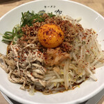 ラーメン 霽レ空 - まぜそば辛（特盛）