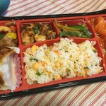 Chuukashunsairyouritouhoukou - チャーハンとエビチリのお弁当