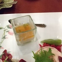 レストラン鳥居平 - カブのムース　エピ　オードブル　鶏のテリーヌ