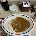 みよしの - ぎょうざカレー（ご飯少なめ）