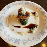 Teppanyaki Inagaki Tei - ランチコース Bコース 2600円
                        本日の前菜