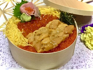 Kikuzushi - ウニいくら丼　テイクアウト