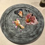 ペペロッソ - モーニングコース：前菜盛り合わせ