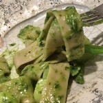 ペペロッソ - モーニングコース：パッパルデッレジェノベーゼ