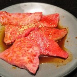 兜 麻布十番 - KABTO御膳(1320円) 牛切り落とし