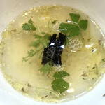 飯田商店 - 「お出汁割り」200円