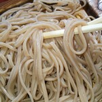 餅の清十郎 - 天ざるそばの蕎麦(R2.10.12撮影)