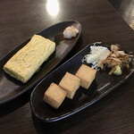 Yourouno Taki - 厚揚げ319円、出汁巻玉子462円