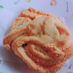 Leaf - クッキー2枚のアップ。