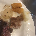 ステーキハウスひのき - カボチャ、ジャガイモ、タマネギ