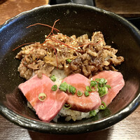 飛騨牛一頭家 馬喰一代 銀座 - 最飛び極上コース　5,390円：選べる食事は、最飛び丼