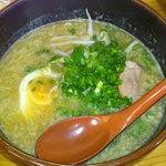 ラーメン　麺鶏 - おんどりラーメン（こってり）700円
