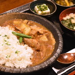 Curry set meal