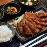 Tonteki set meal