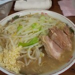 ラーメン二郎 - 小ラー＋にんにく