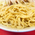 ラーメン二郎 - 麺