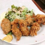 ゆたか食堂 - カキフライ単品600円！