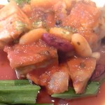 キッチン クラカケ - 鶏肉のトマト煮