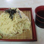 Temmayashokudou - 自家製麺の大盛りザル５００円