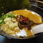 茨城豚骨 とんこつ家 高菜 - 高菜 かく 780円