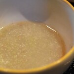 染地台 藪蕎麦 - 濃い蕎麦湯