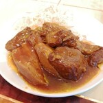 中国酒家 十年 - 豚の醤油煮(通常980円税抜)